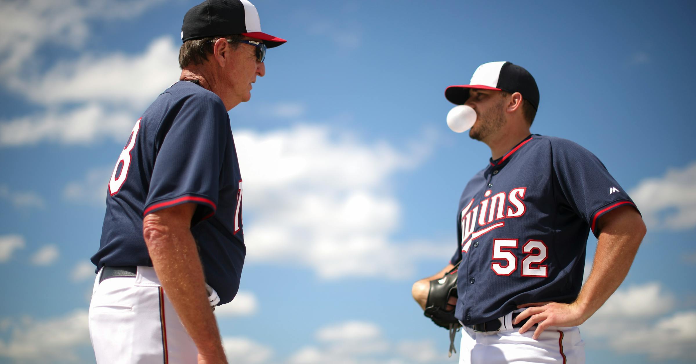 Eric Rasmussen Interim Twins pitching coach Eric Rasmussen hardly had time to pack