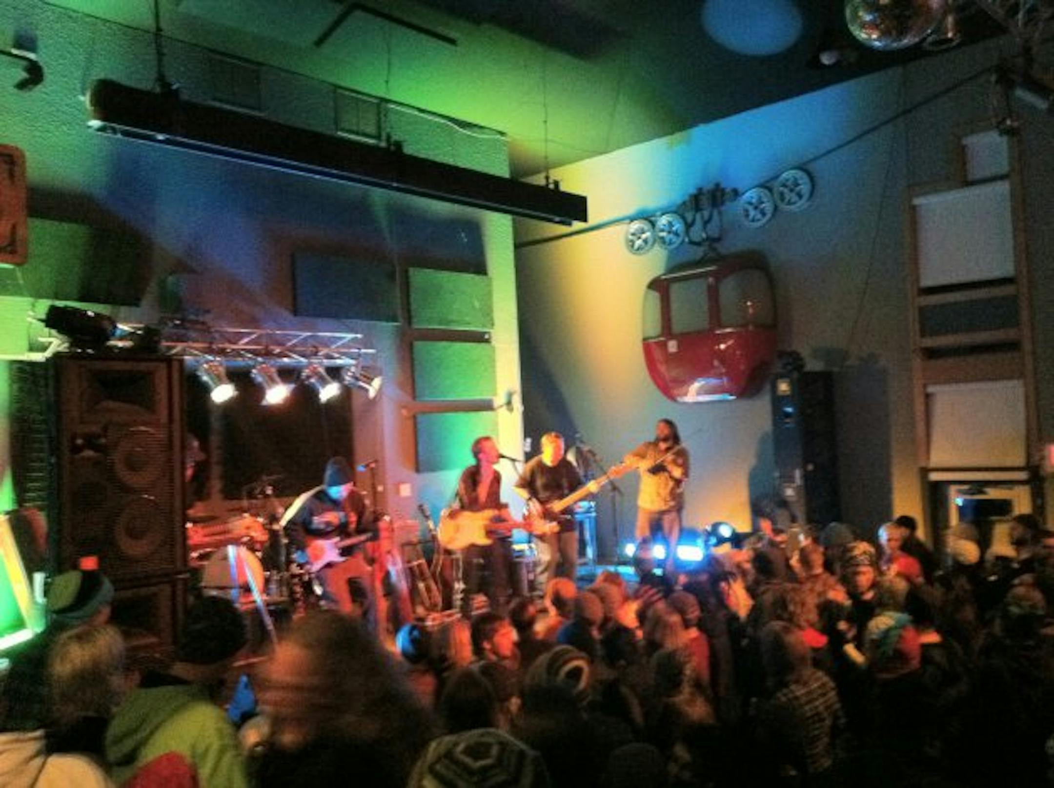 Dead Man Winter was a fitting choice for last year's Snowball in Lutsen. / Courtesy Papa Charlie's