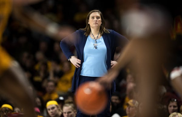 Gophers women's basketball coach Lindsay Whalen.