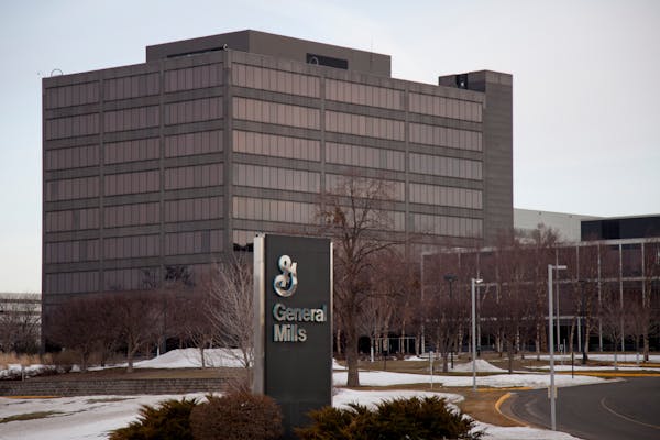 General Mills Inc. global headquarters stand in Golden Valley, Minnesota, U.S., on Saturday, March 15, 2014. General Mills, the maker of Cheerios cere