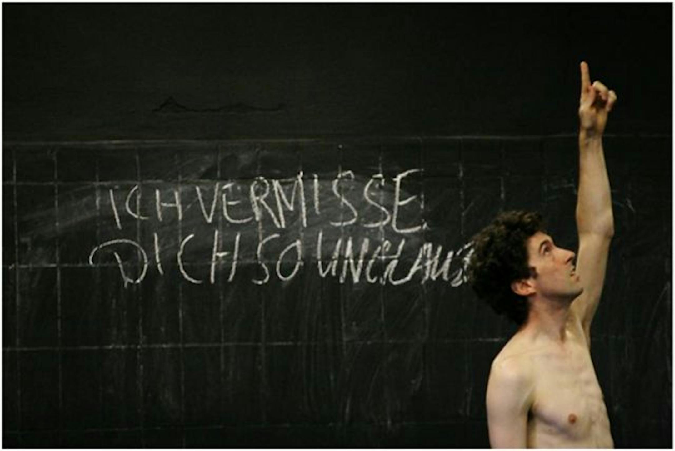 James Tyson plays Jesus in "Devotion," by Sarah Michelson