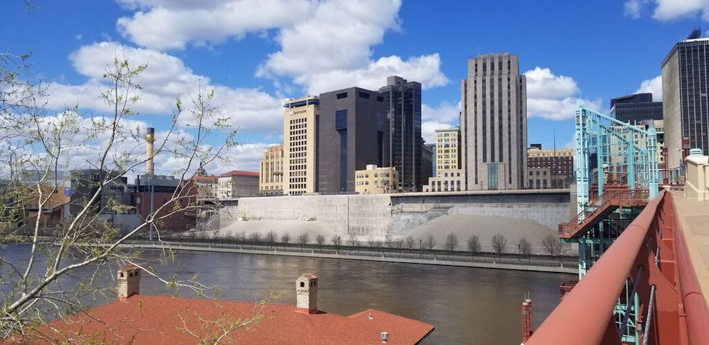 Future site of $788 million riverfront redevelopment project in downtown St. Paul. Ramsey County owns the land, which used to be the site of the jail. They've selected Los Angeles-base AECOM as the developer.