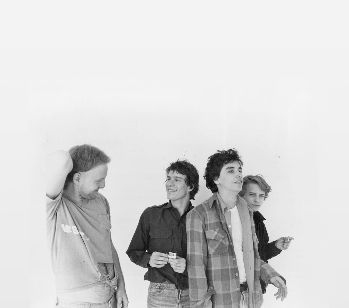 January 6, 1984 The Replacements, from left: Bob Stinson, Paul Westerberg, Chris Mars and Tommy Stinson. Greg Helgeson ORG XMIT: MIN2014081315302351 ORG XMIT: MIN1409081636540783