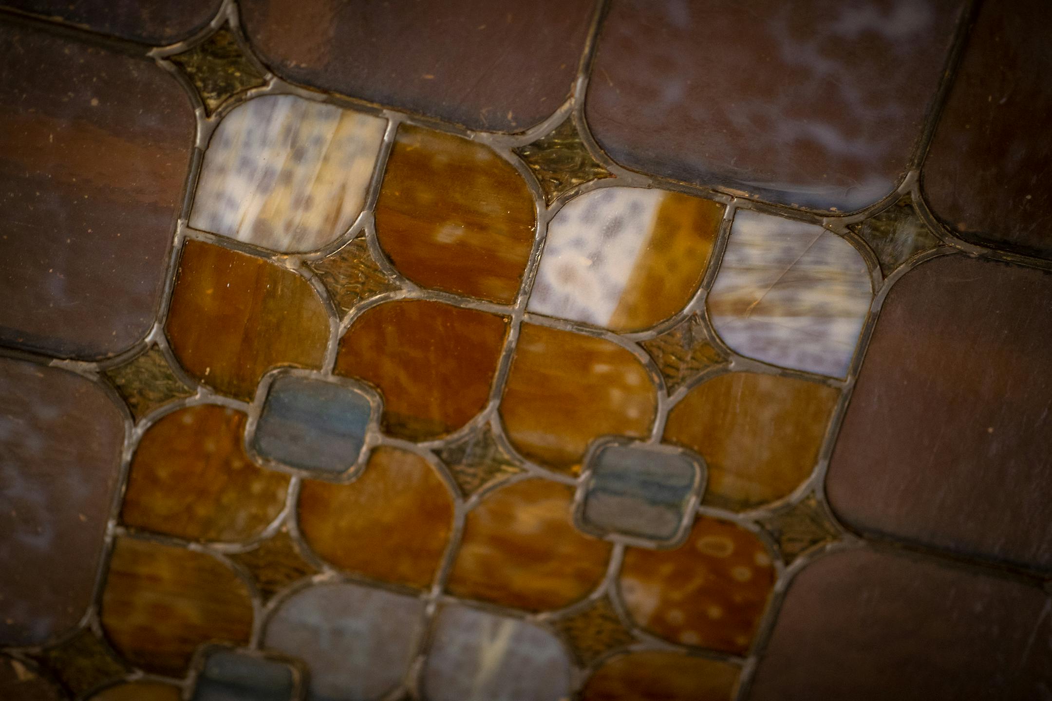 Old stained glass on the ceiling will be conserved at the mansion. After years of planning and fundraising, a team of developers, including Brian Woolsey, Robb Lubenow, and Bryan Walters will incorporate a historic mansion near Loring Park into a new 127-unit rental apartment building. ] ELIZABETH FLORES • liz.flores@startribune.com