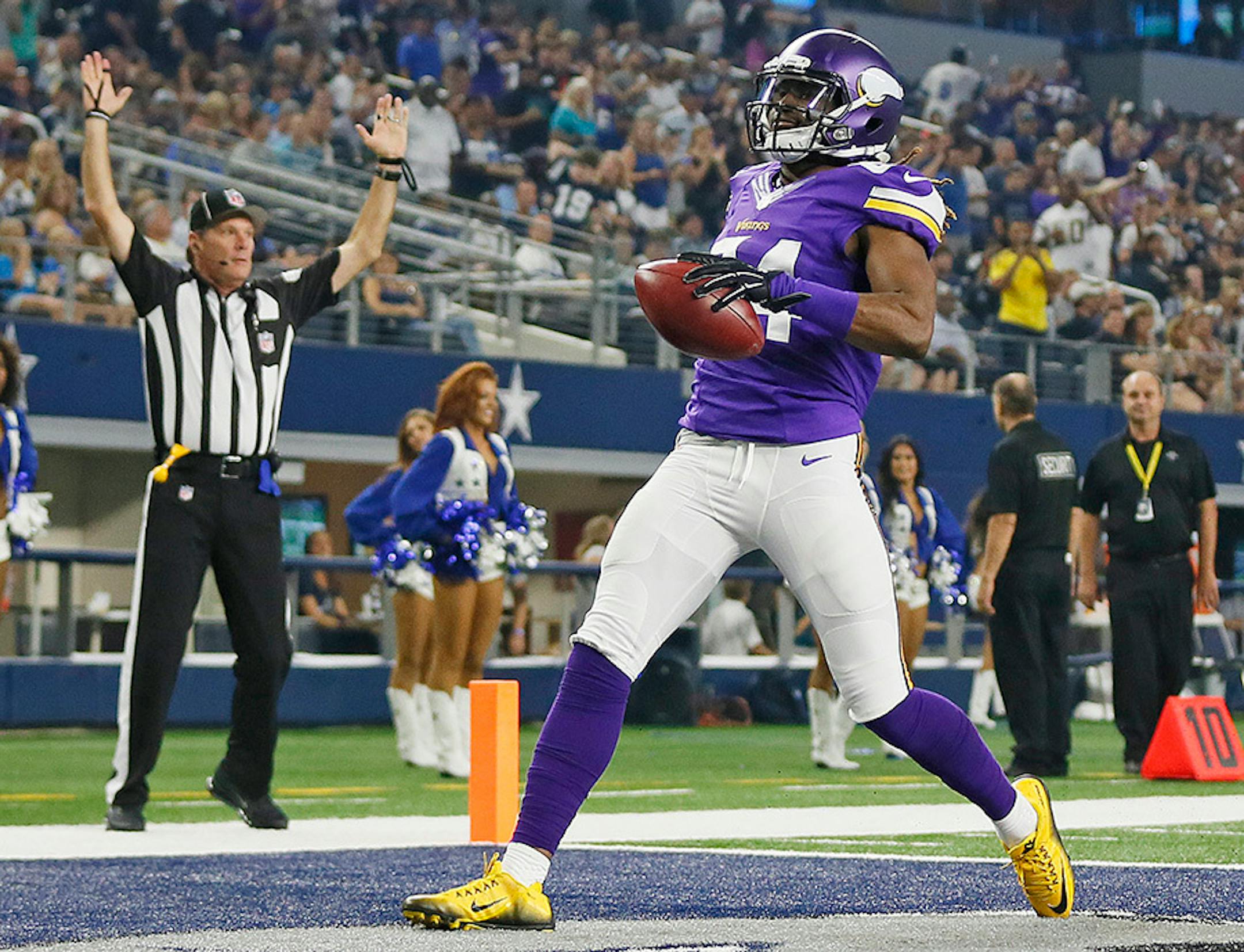 Minnesota Vikings wide receiver Cordarrelle Patterson (84)