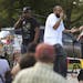 Heiruspecs, the band that formed when its members were still at Central High School drew a strong crowd to the Dunning Recreation Center for the event