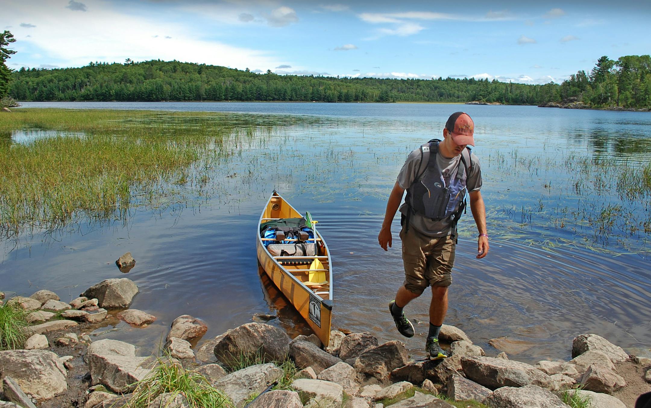 A first-timer documents his Boundary Waters Canoe Area Wilderness experience. ] Star Tribune Photos by Bob Timmons