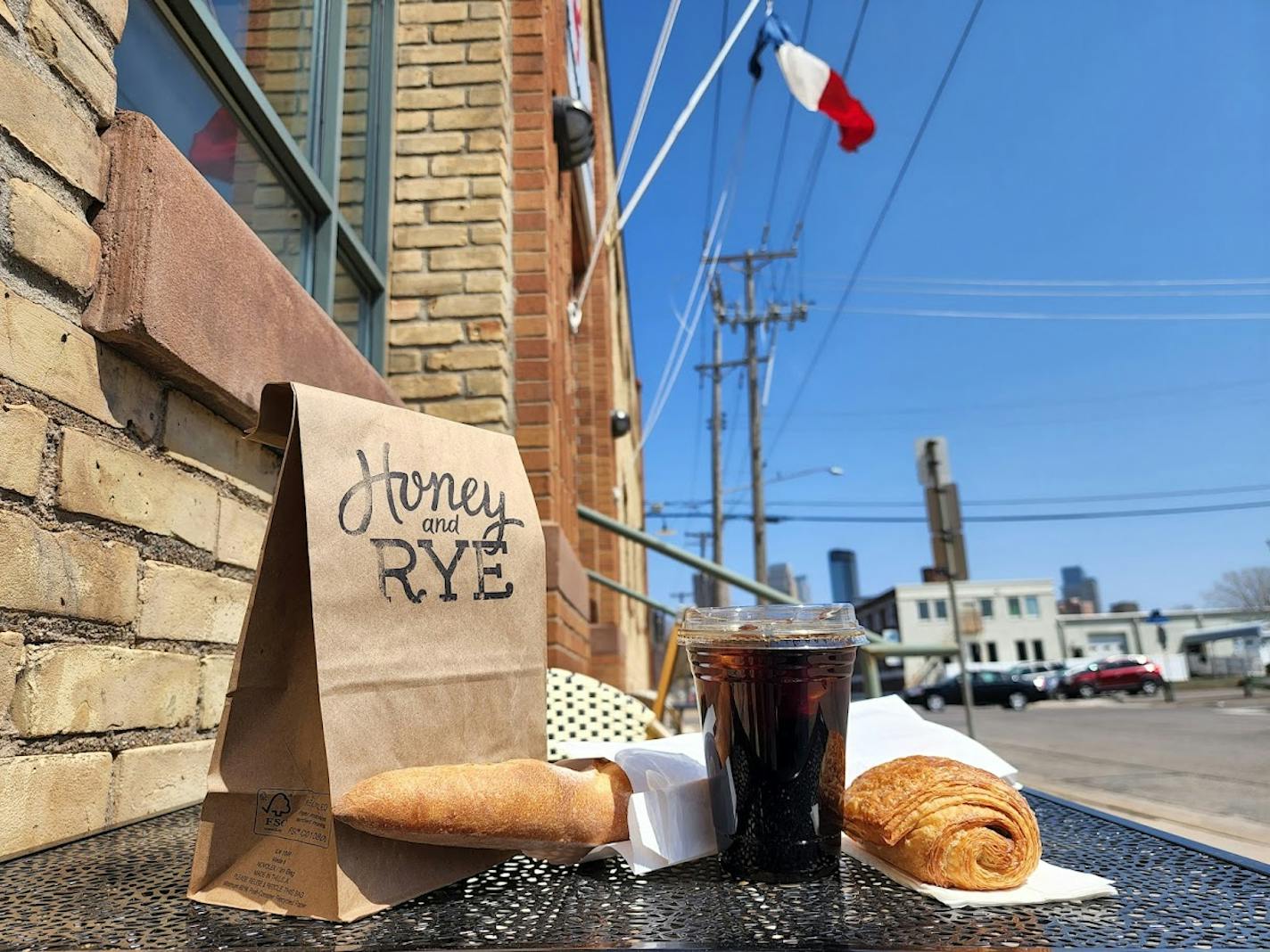 Treats from Honey and Rye at Le Café