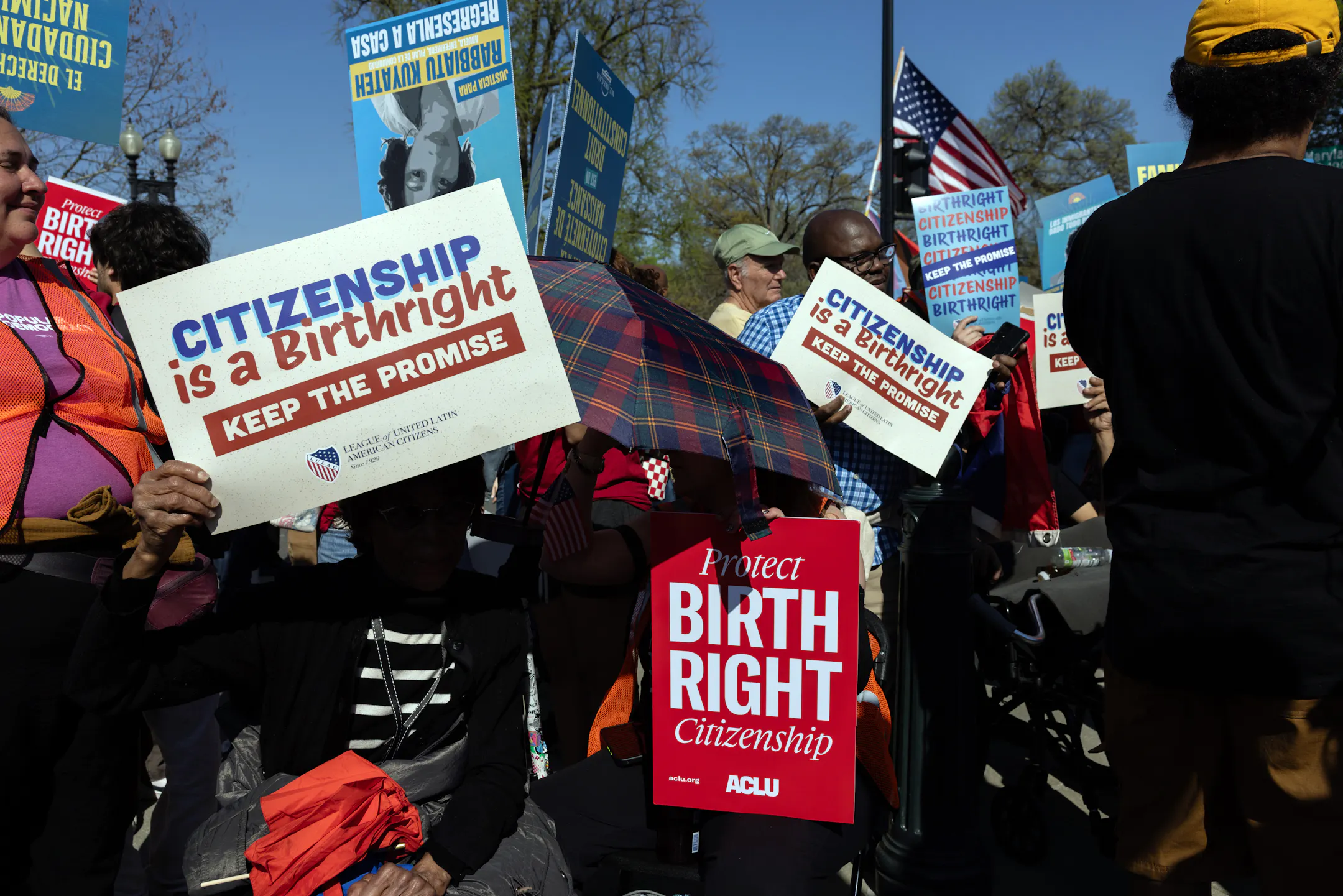 Supreme Court hears birthright citizenship case