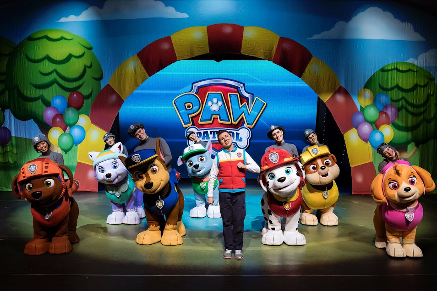 The PAW Patrol Live show show is produced by VStar Entertainment, which was acquired by Cirque du Soleil. (Provided photo)