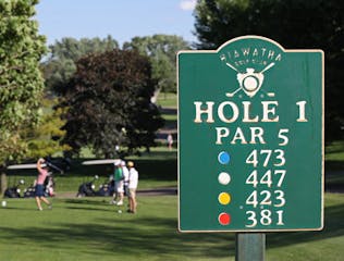 Hiawatha Golf Course could close if it is forced by the Minnesota DNR to reduce the amount of water it pumps off the grounds. ] Shari L. Gross &#xef; 