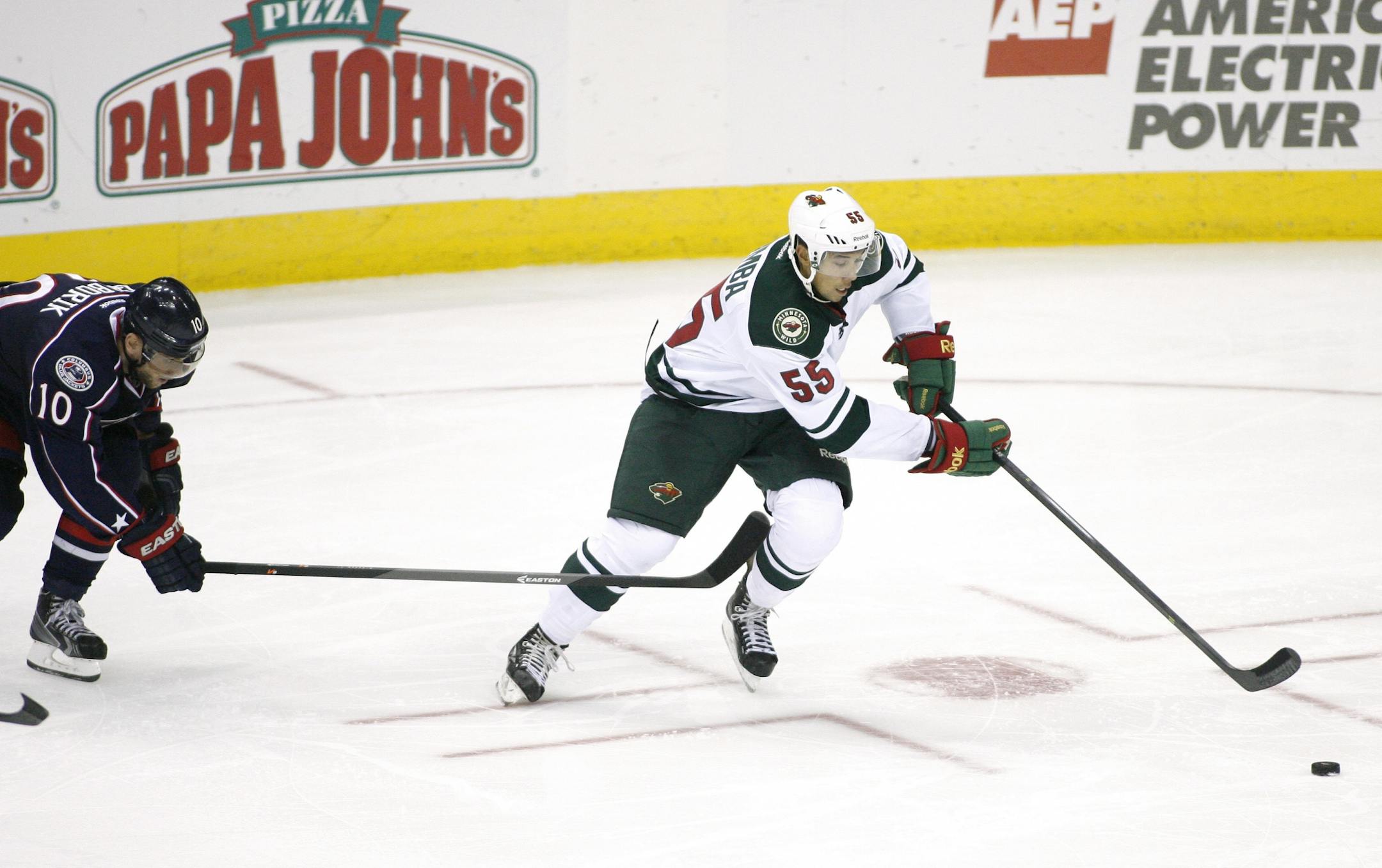 Minnesota's Mathew Dumba (55)
