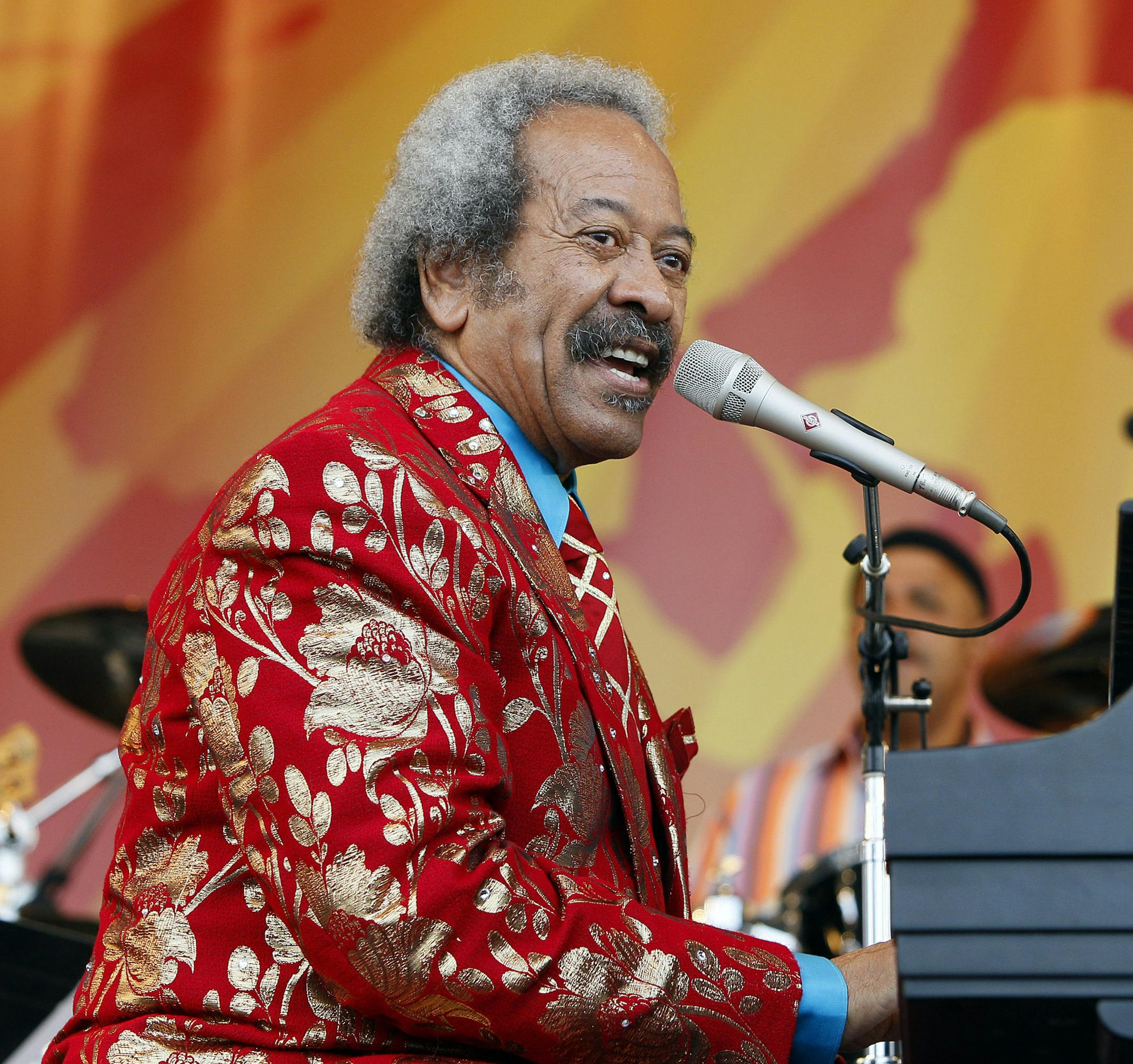 Allen Toussaint performs at the†New Orleans Jazz and Heritage Festival in New Orleans, Saturday, May 7, 2011. (AP Photo/Patrick Semansky) ORG XMIT: MIN2013110414540033