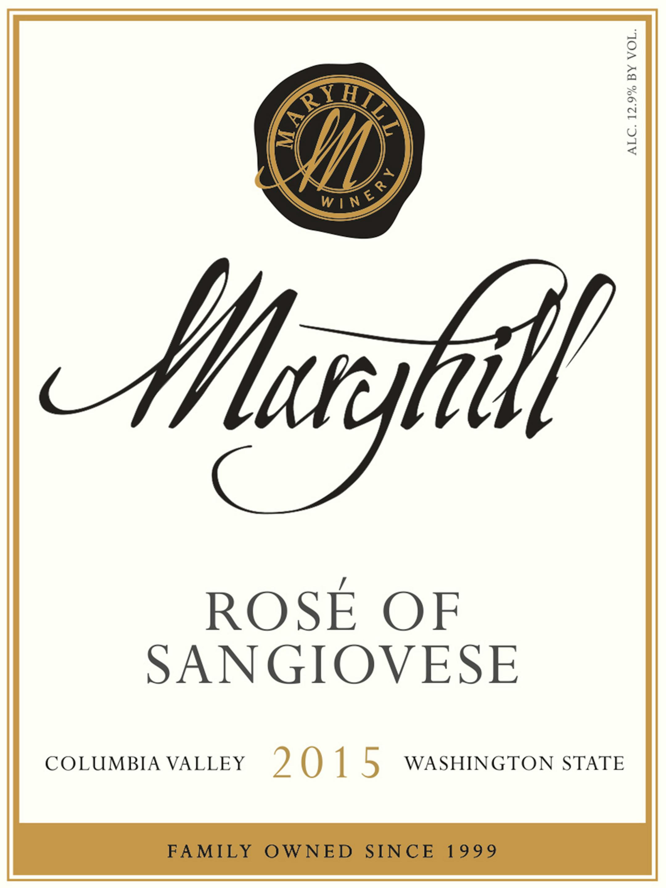 Maryhill Rose of Sangiovese (for wine deal 0320)