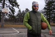 Ralph Crowder III, whose father Ralph Crowder Jr. started Minnesota’s first AAU youth basketball team the McRae All-Stars in the 1980's, stands for 