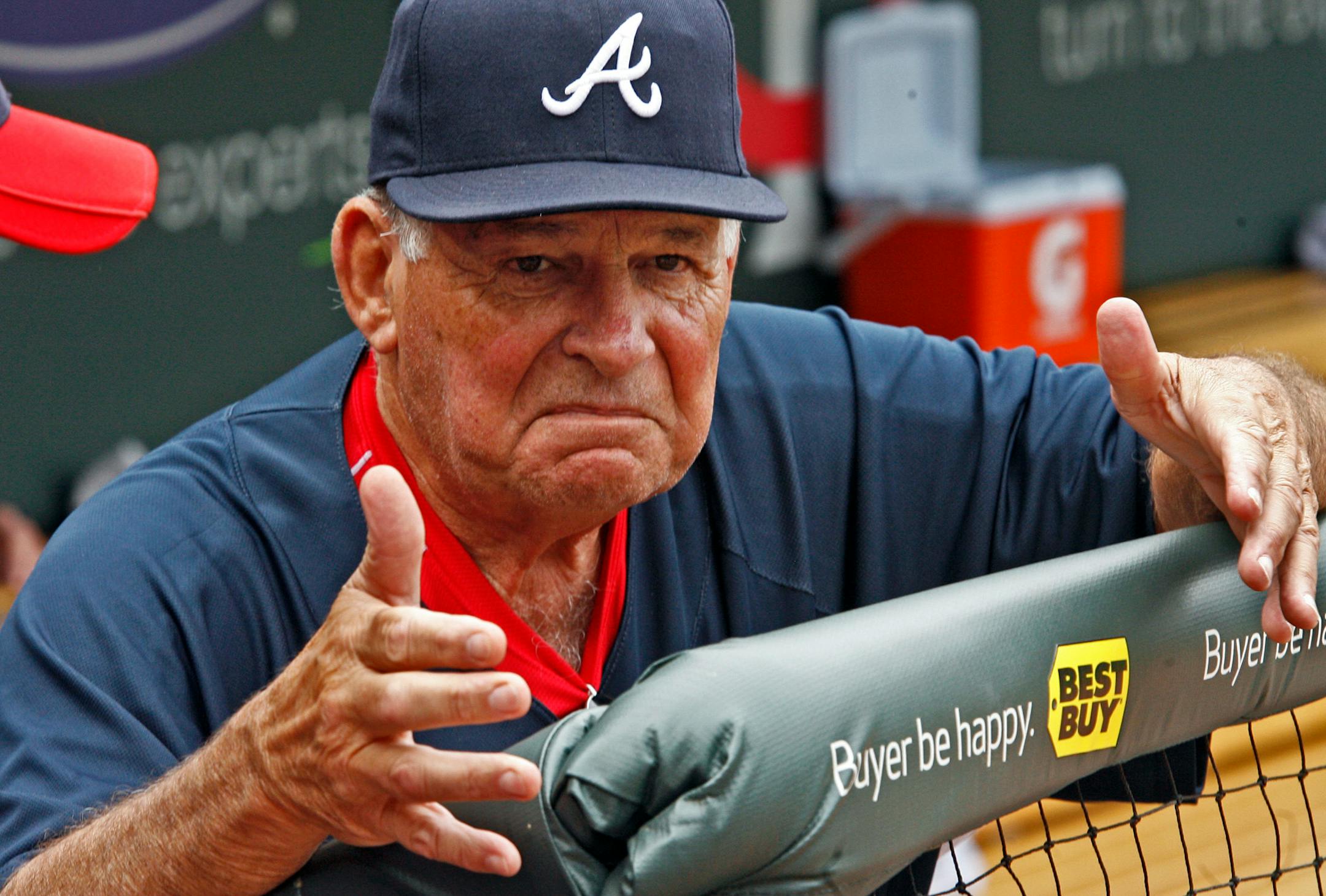 Former Atlanta manager Bobby Cox.