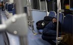 A Minneapolis police report found the Green Line trains form a homeless camp of at least 180 to 275 people every night.