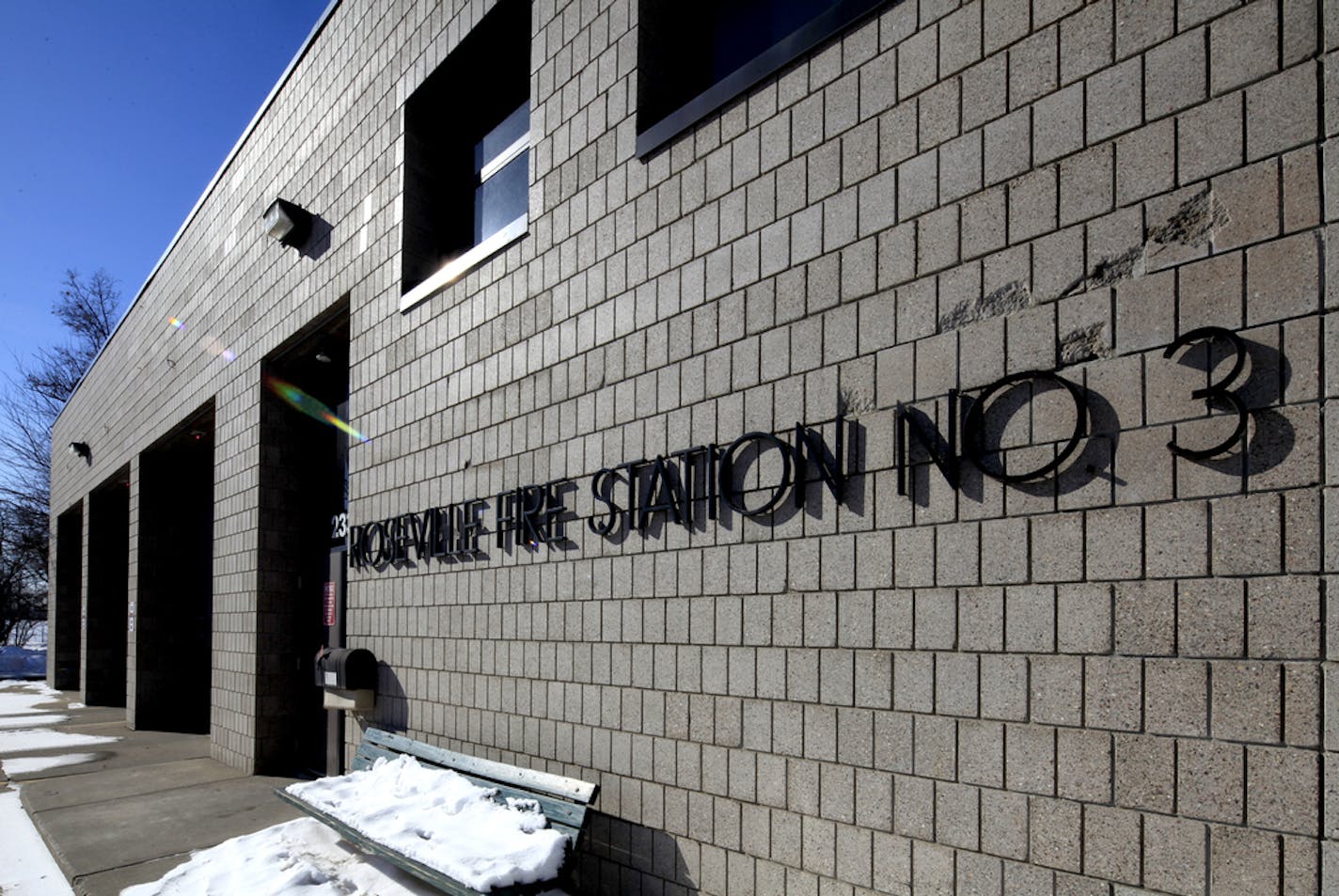 Fire department at 2335 Dale street in Roseville, MN on February 20, 2013. ] JOELKOYAMA&#xe2;&#x20ac;&#xa2;joel.koyama@startribune.com the City of Roseville is planning to tear down an older fire station along heavily traveled Dale Street and replace it with some kind of new development. What kind exactly is still to be determined... they're just starting the process. The story is about how they have an opportunity to come up with something new and/or innovative for this spot, which could work w