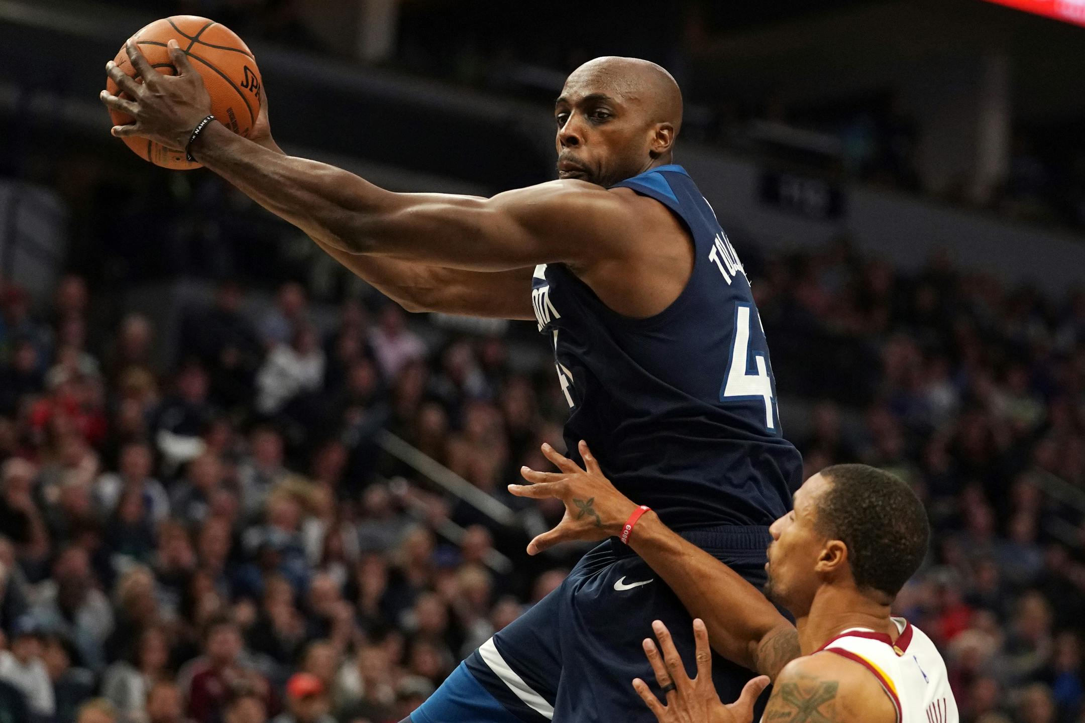 Timberwolves forward Anthony Tolliver