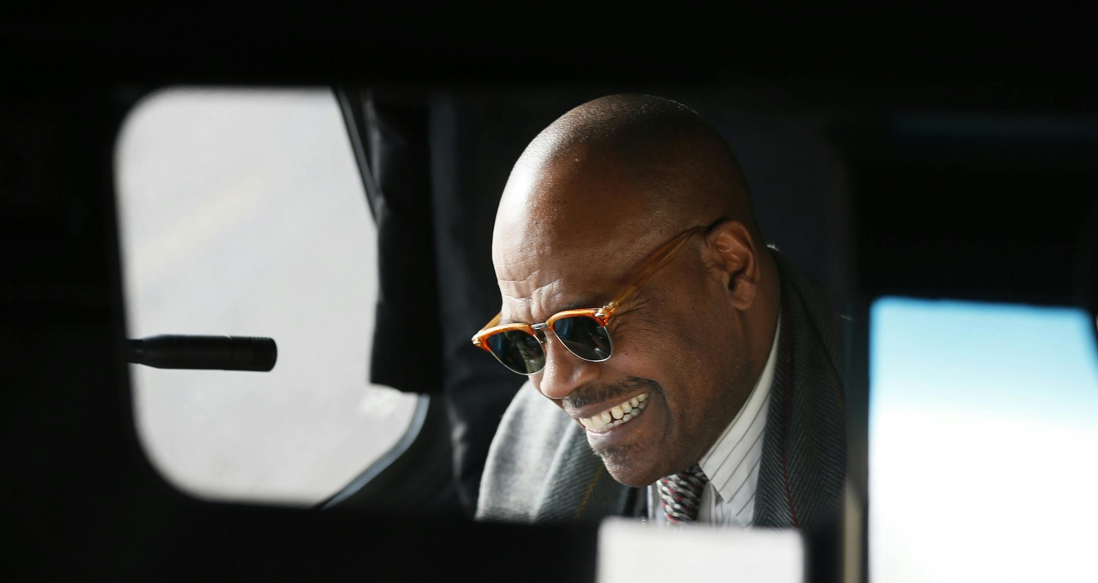 Tony Taylor is retiring with 36 years of service as a Metro Transit bus driver January 14, 2015 Minneapolis, MN.