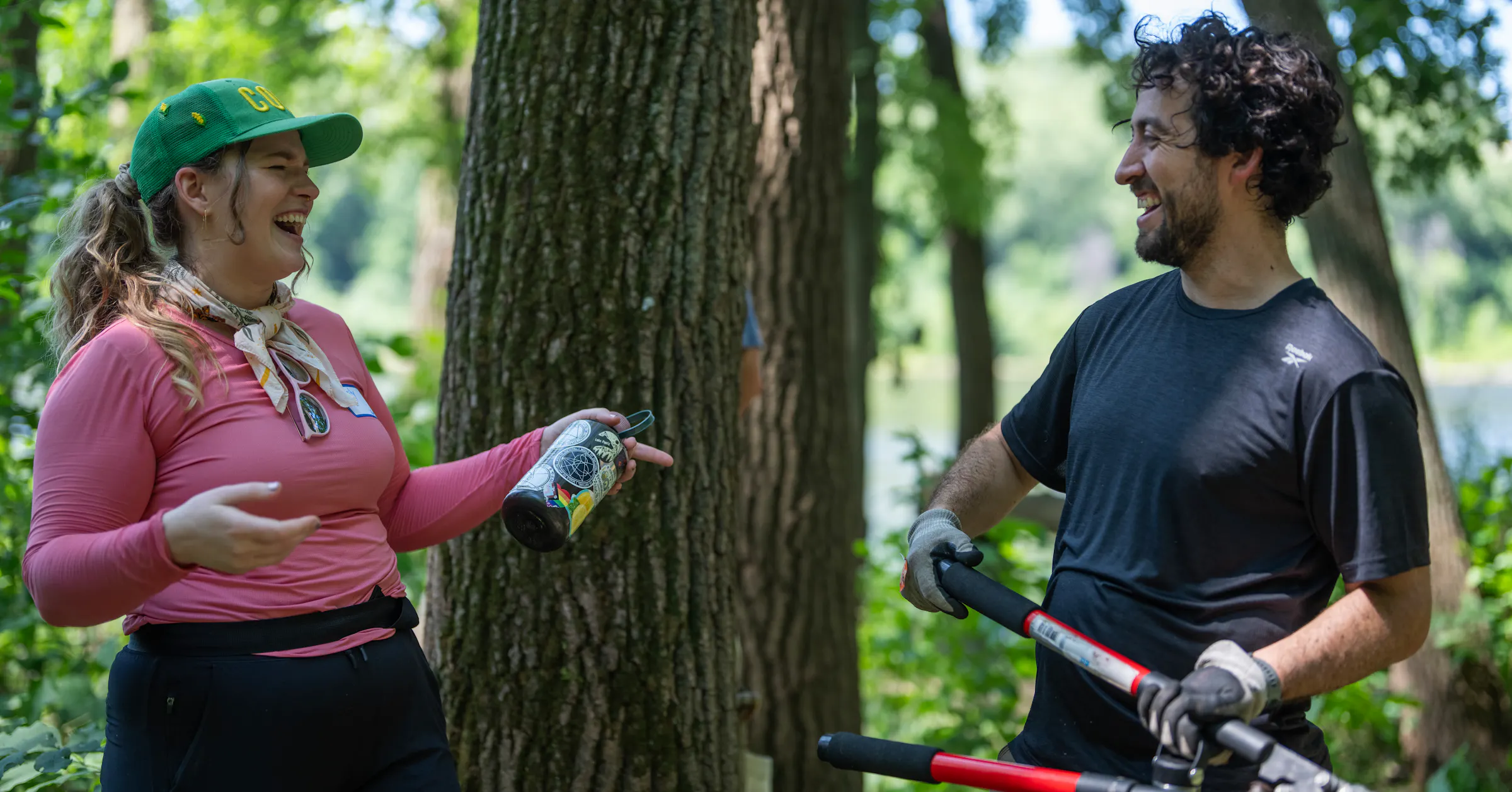 Minneapolis buckthorn singles club uproots invasives, cultivates love