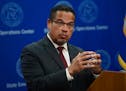 Minnesota Attorney General Keith Ellison answers questions about the investigation into the death of George Floyd, who died Monday while in the custod