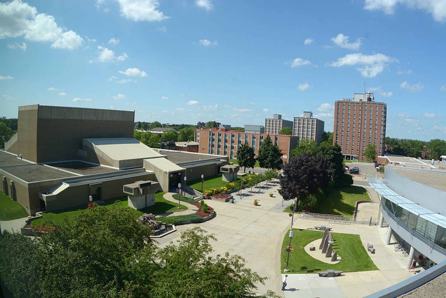 The campus of St. Cloud State University.