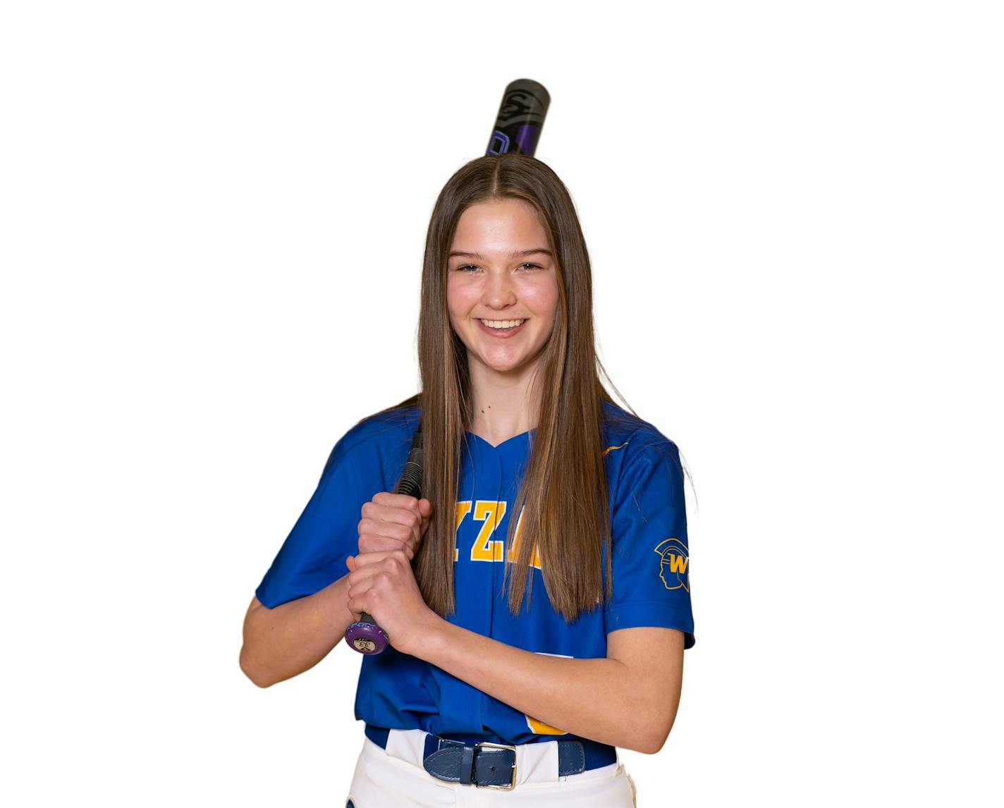 Ella Goodnature Wayzata softball 2021-22.