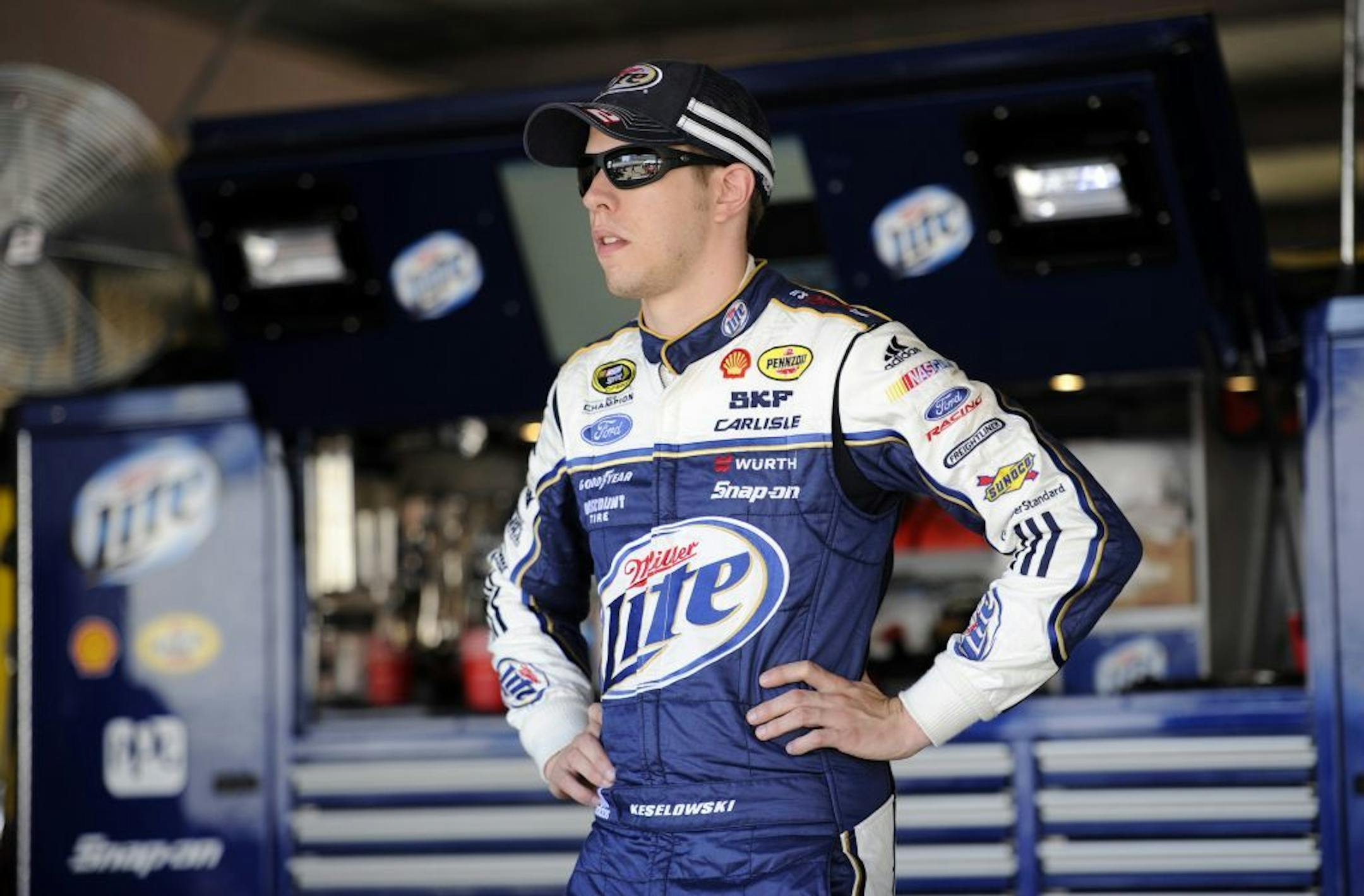 Brad Keselowski heads into Saturday night's race at Daytona ranked 13th in the standings and winless this year. He's got nine races left to claim a berth in the 12-driver Chase field.