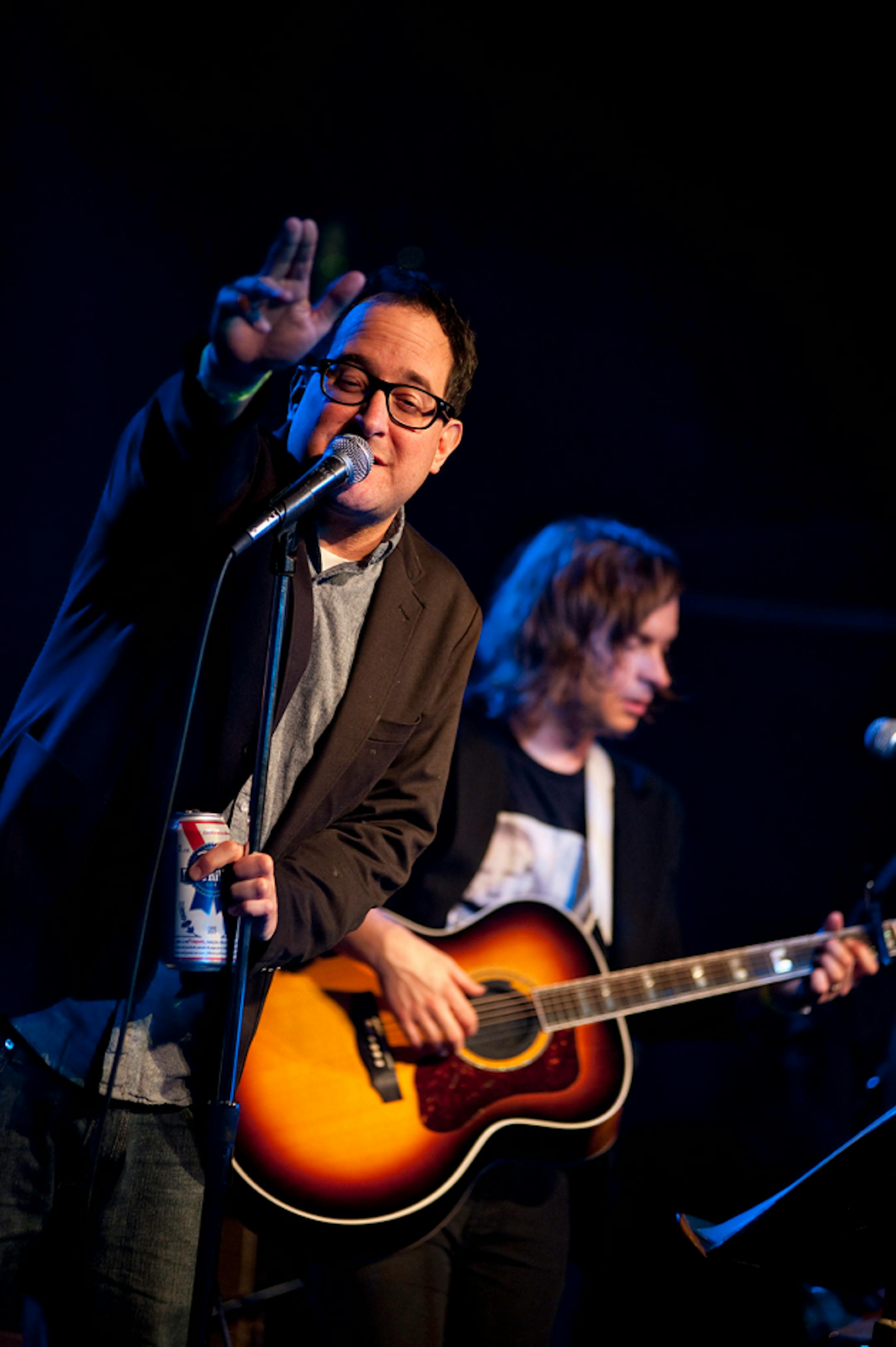 Craig Finn and the Melismatics' Ryan Smith.