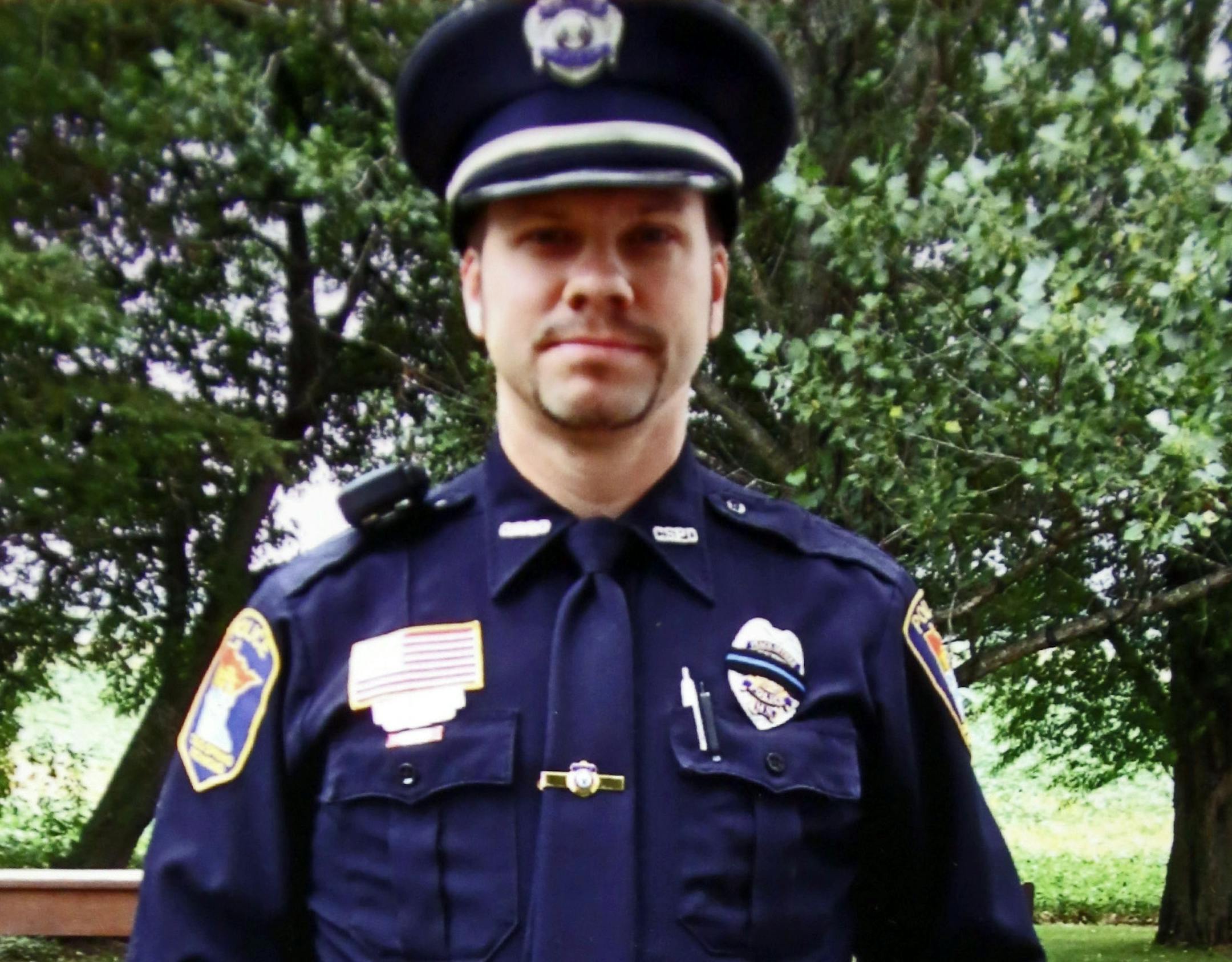 A picture of Cold Spring police officer Tom Decker in uniform in Cold Spring, Min., Friday November 30, 2012. Decker was fatally shot late Thursday by Ryan Michael Larson.