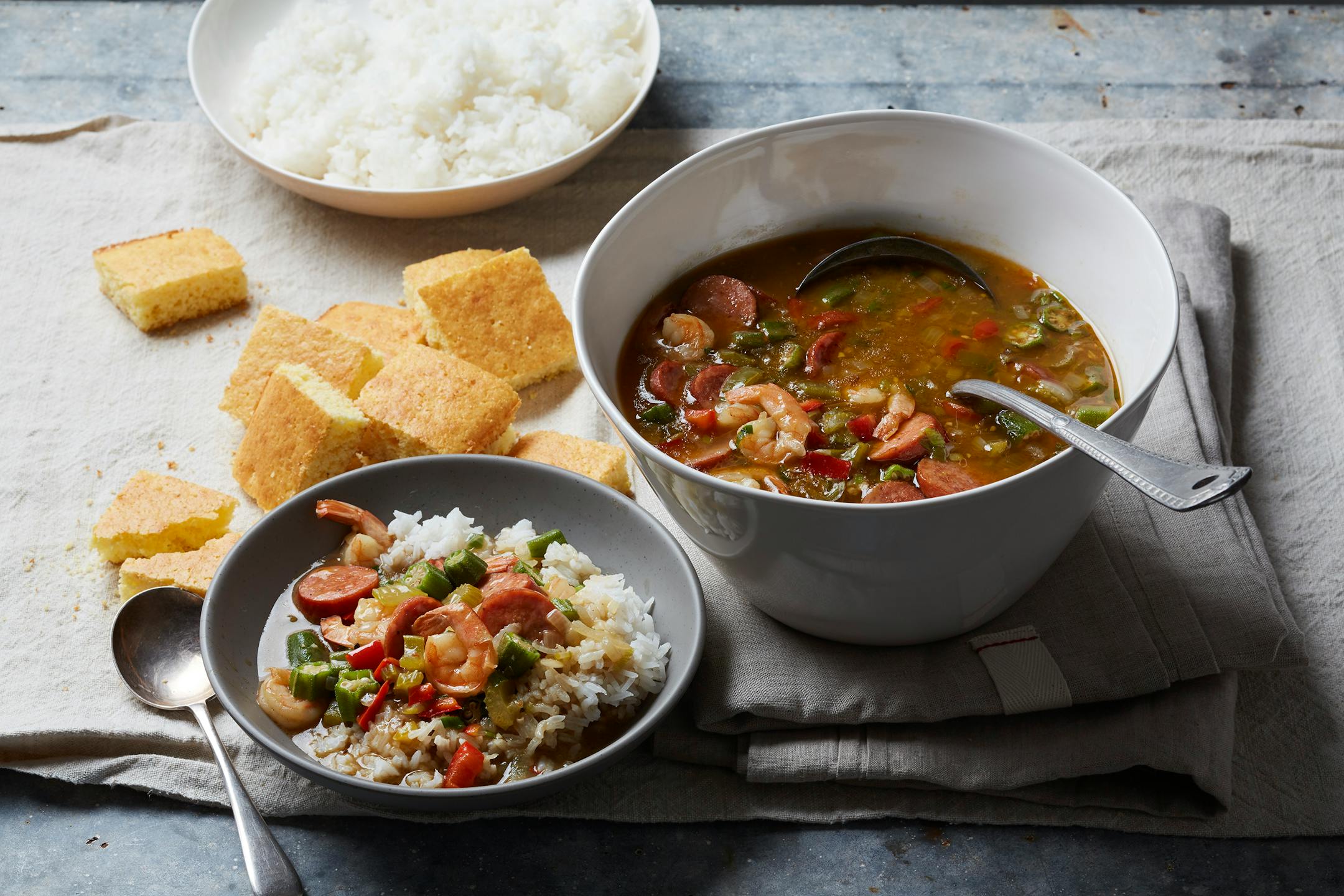 Andouille and Shrimp Gumbo from Better Homes &amp; Gardens 100th Anniversary New Cookbook (2022, IPG Publishing)