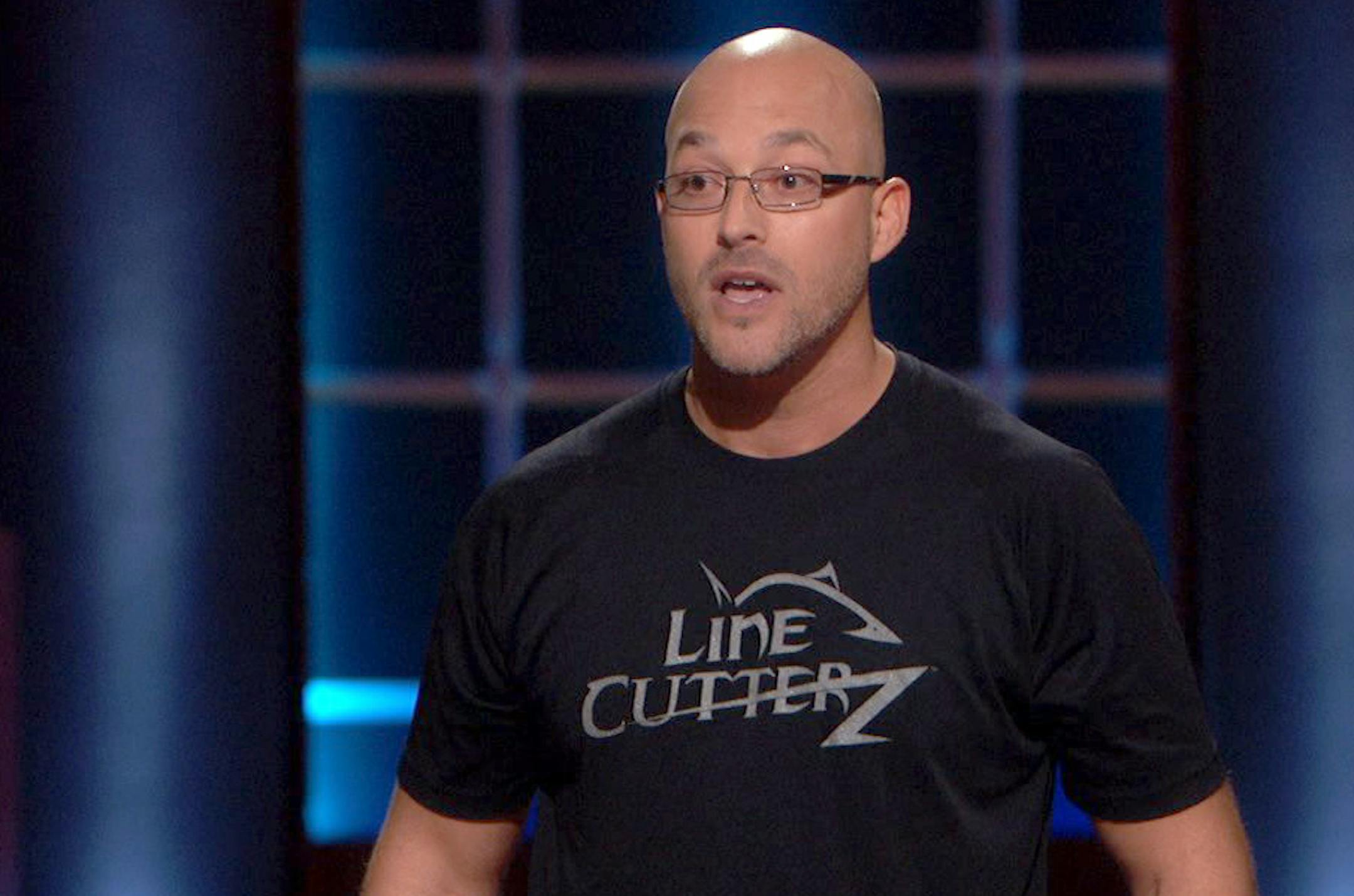 Hudson, Wis., native and fisherman Vance Zahorski on “Shark Tank” with his adjustable rings with a double-sided blade to cut fishing line with ease.