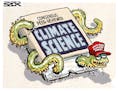 Sack cartoon: Trump administration's climate panel