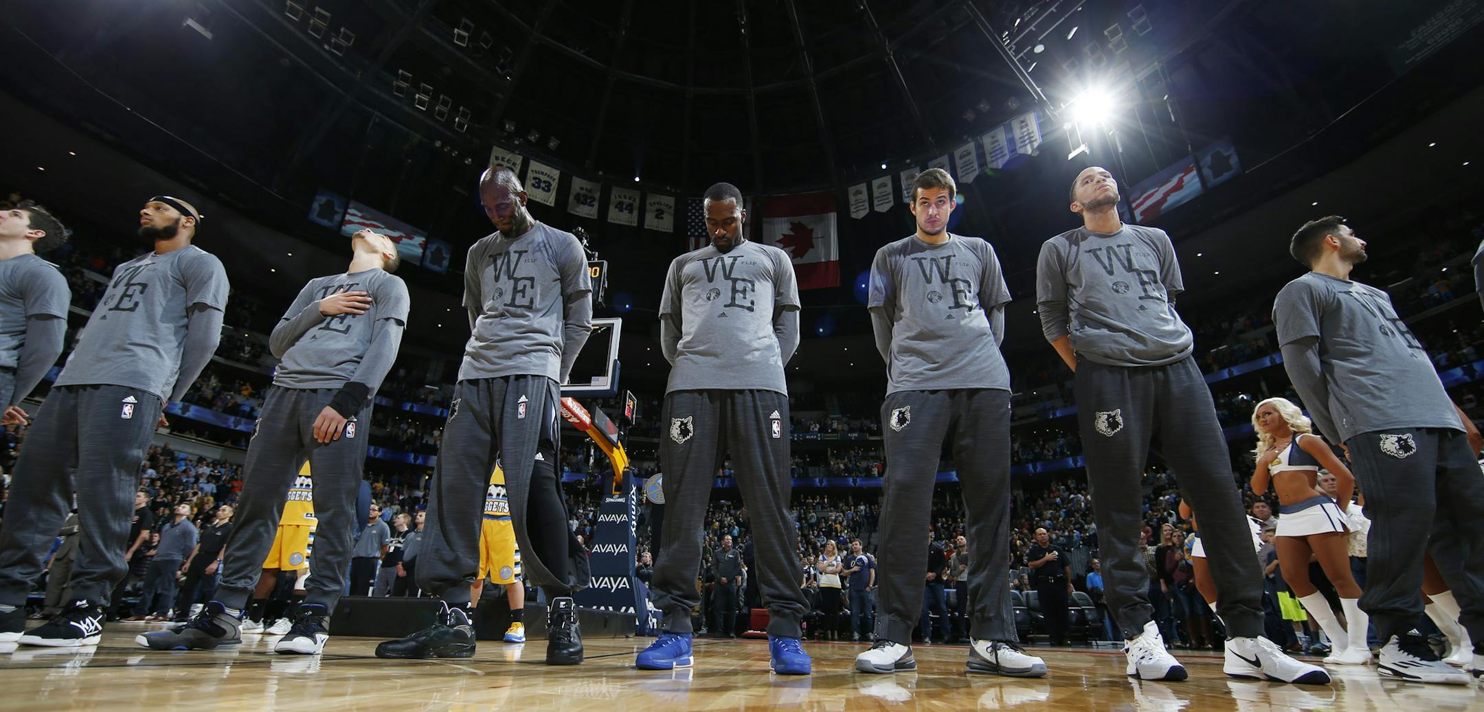 Pauses to honor of Flip Saunders preceded two Wolves road victories. But a bigger tribute awaits in the team’s return home to their fans and Target Center on Monday night.