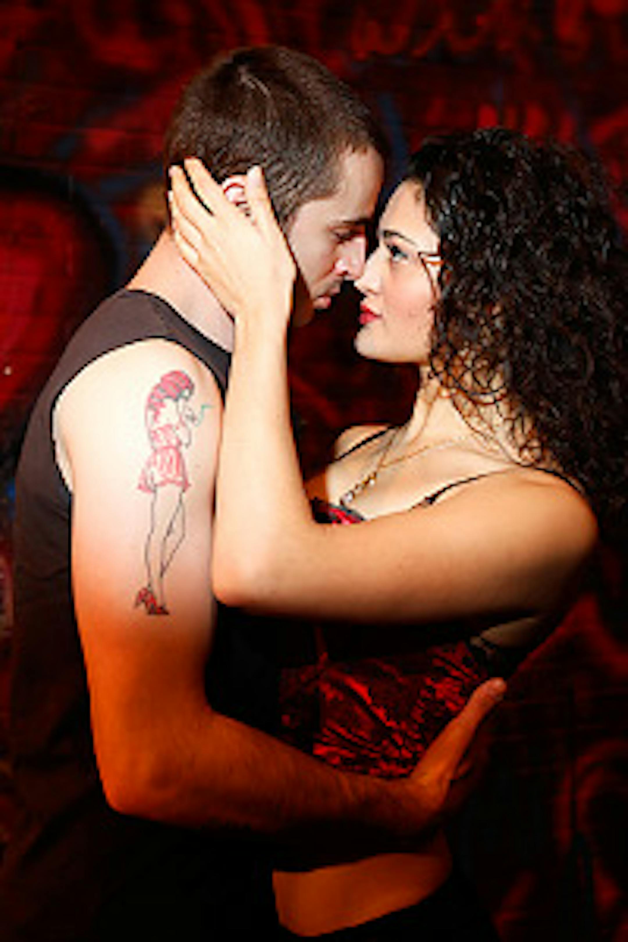 Harley Wood (of the band Far From Falling) and Maria Isa (a popular solo performer) are the romantic leads in "Rent."