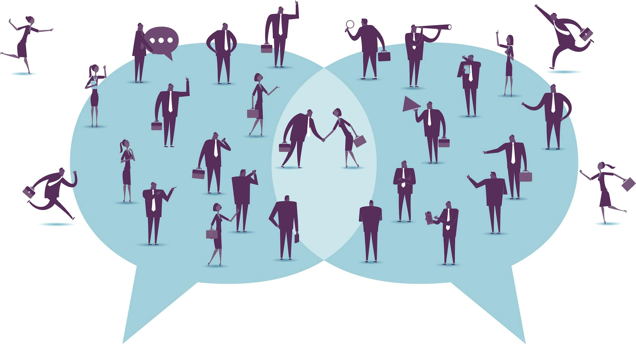 Vector illustration - Communication