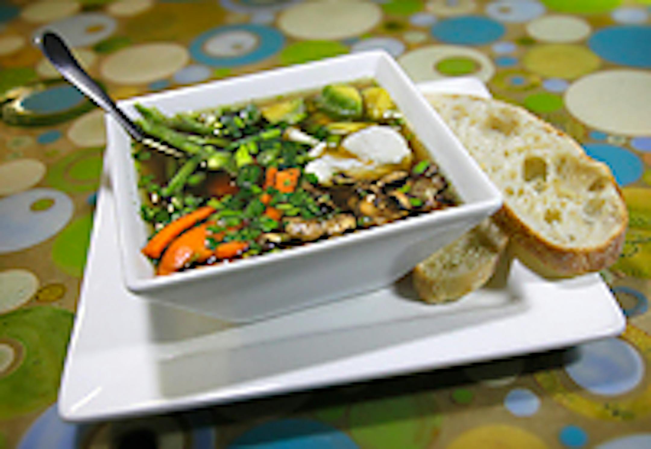 Peruvian chicken broth