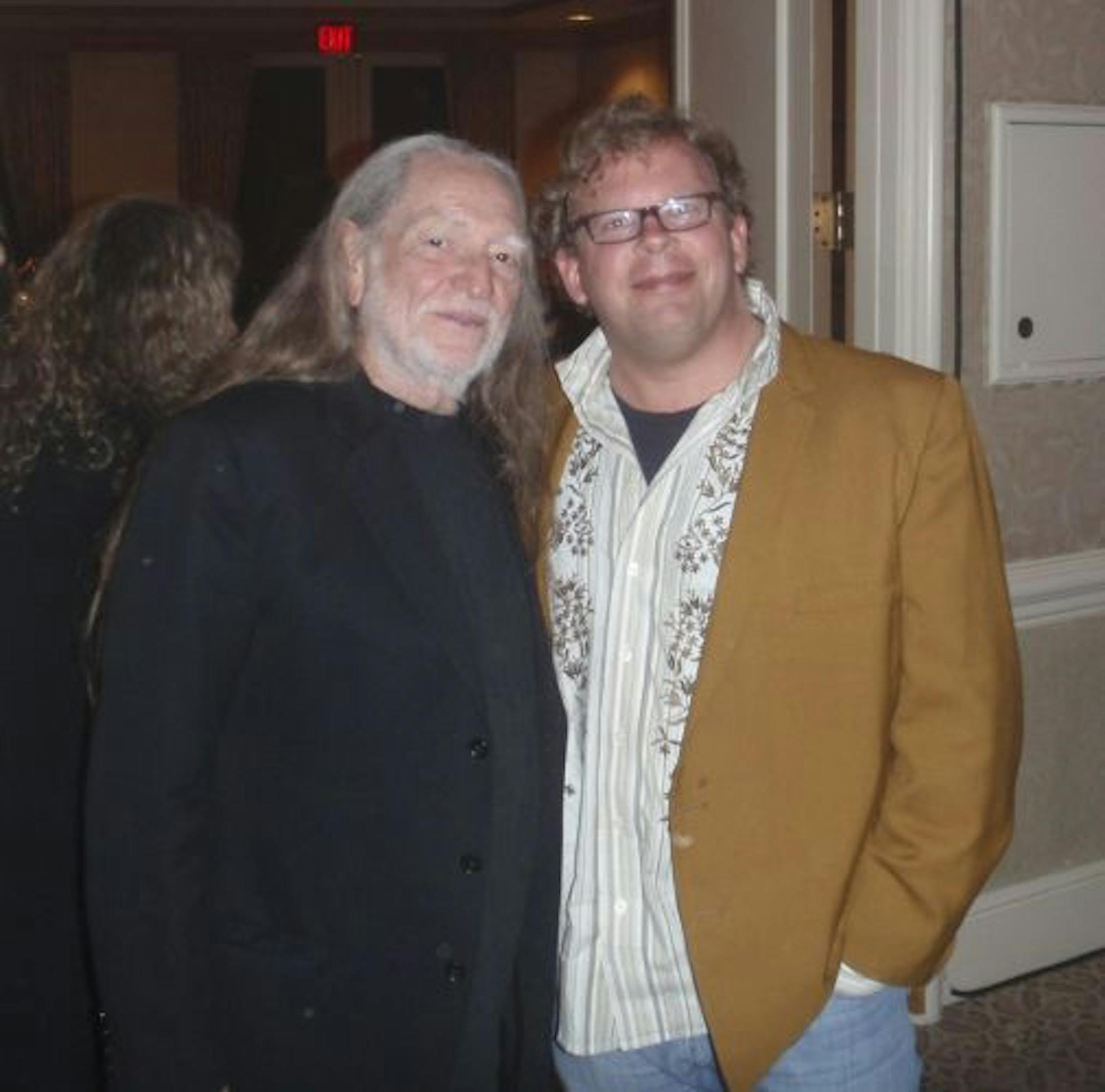 Willie Nelson and James (Taco) Martin