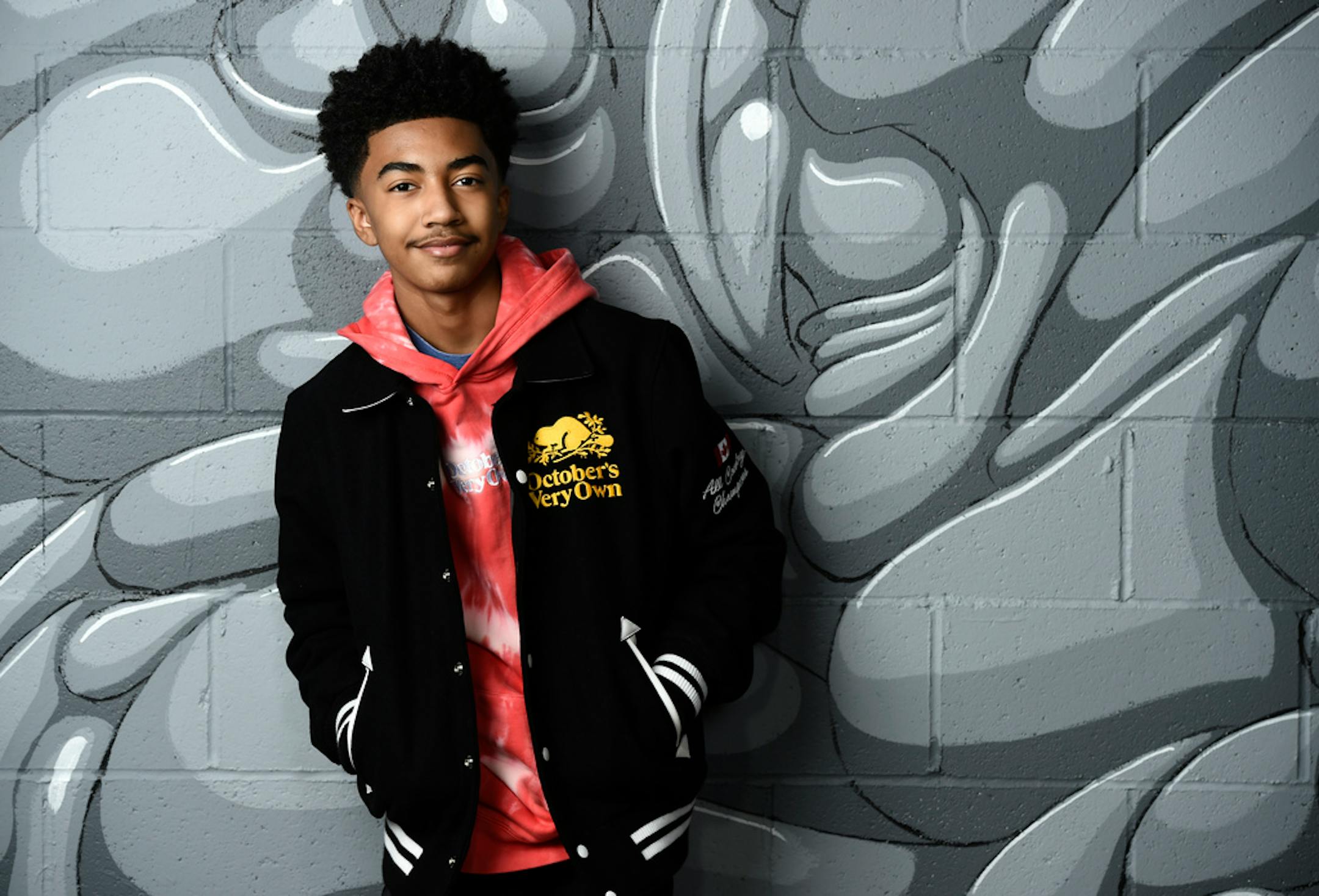 Actor/rapper Miles Brown poses for a portrait to promote his album "We The Future," Friday, Nov. 6, 2020, in Los Angeles. (AP Photo/Chris Pizzello)