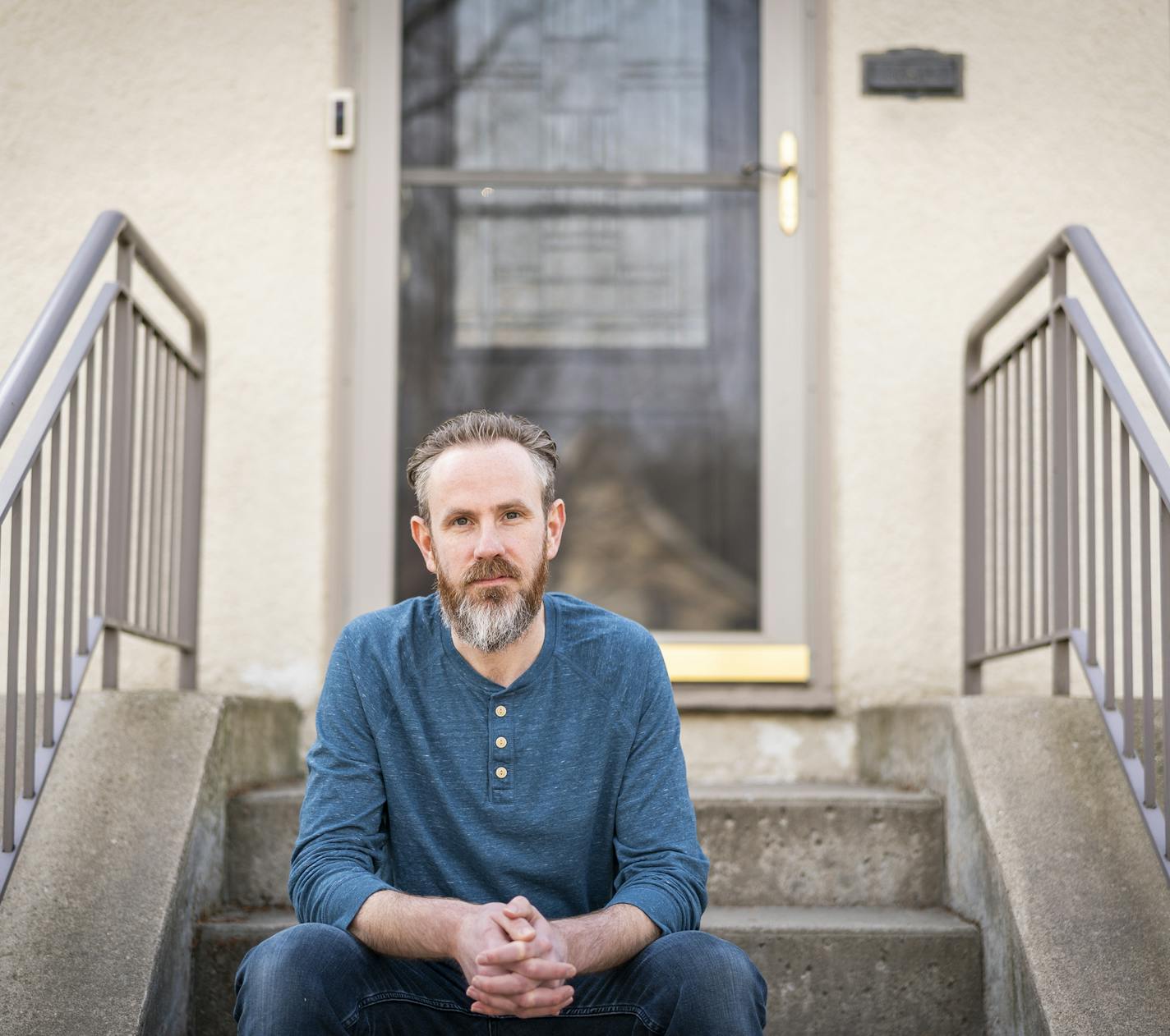 Brandon Warner, an operations and capacity planner in light manufacturing, was recently furloughed from his job. ] LEILA NAVIDI &#x2022; leila.navidi@startribune.com BACKGROUND INFORMATION: Brandon Warner, an operations and capacity planner in light manufacturing, was furloughed from his job. Warner was photographed outside his Minneapolis home on Thursday, March 26, 2020. Restaurant and retail workers were the first ones hit when public life started to shut down in Minnesota because of the COVI