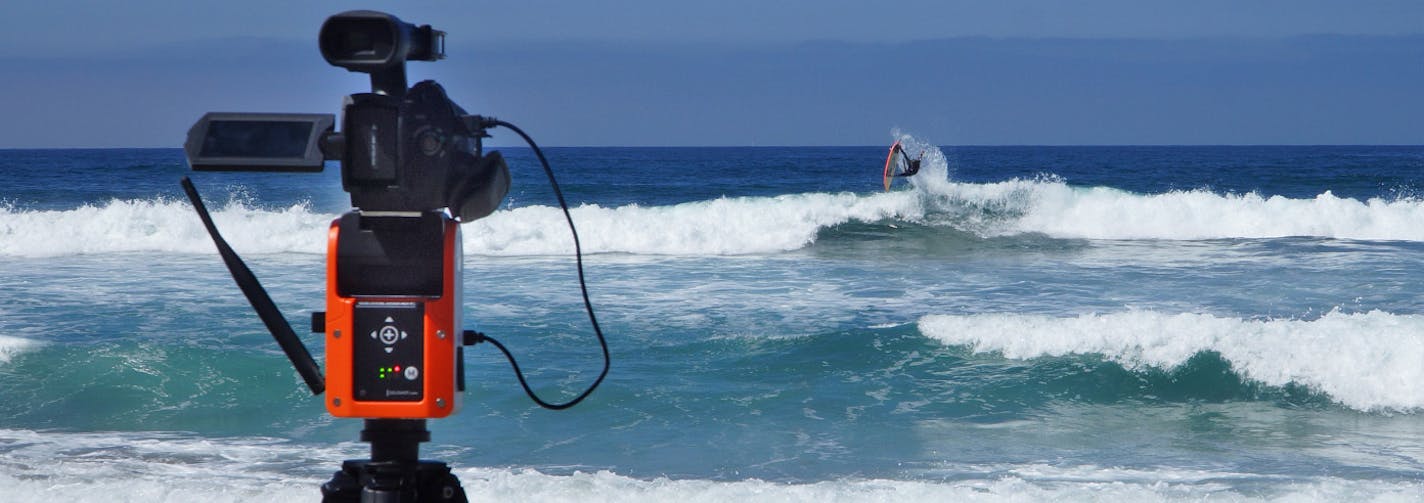 SOLOSHOT - an object-tracking tripod and camera device that can automatically track and video a moving subject from up to 2000 feet away