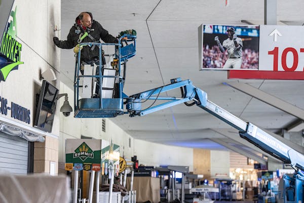 Grow lights and 1,000 kegs. Target Field gets ready for home opener