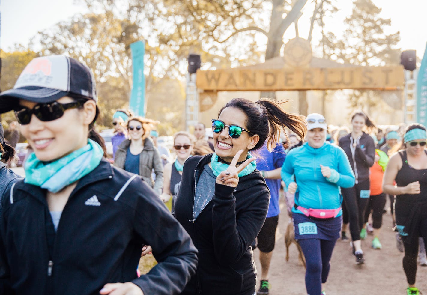 Not your average triathlon, Wanderlust 108 incorporates a 5K run/walk, yoga and guided meditation.