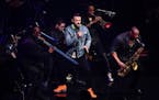 Singer Justin Timberlake performs at Madison Square Garden during the Man of the Woods Tour on Thursday, March 22, 2018, in New York.