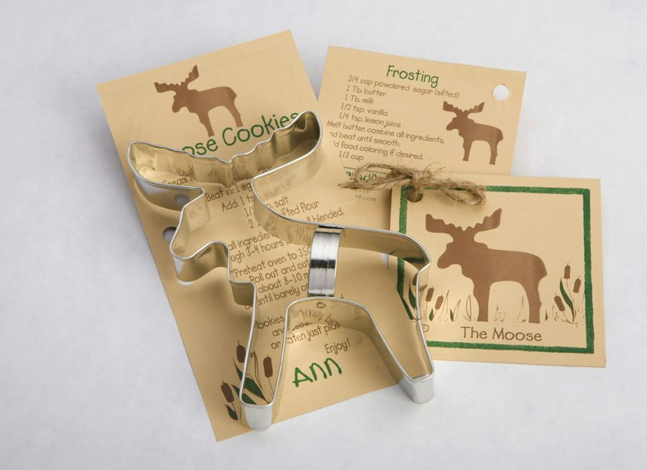 Cookie cutters from Ann Clark Ltd.