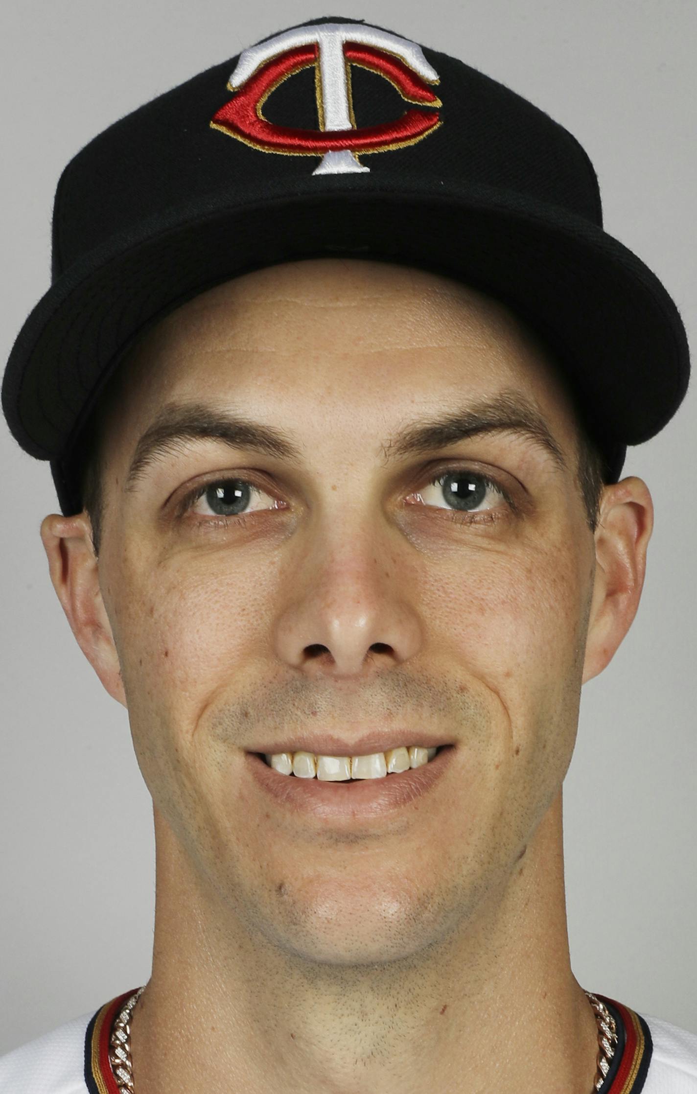 This is a 2020 photo of Taylor Rogers of the Minnesota Twins baseball team. This image reflects the Twins 2020 active roster as of Thursday, Feb. 20, 2020, when this image was taken. (AP Photo/Brynn Anderson) ORG XMIT: FLBA