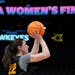 Iowa's Caitlin Clark shoots during a practice session for an NCAA Women's Final Four semifinals basketball game Thursday, March 30, 2023, in Dallas. (