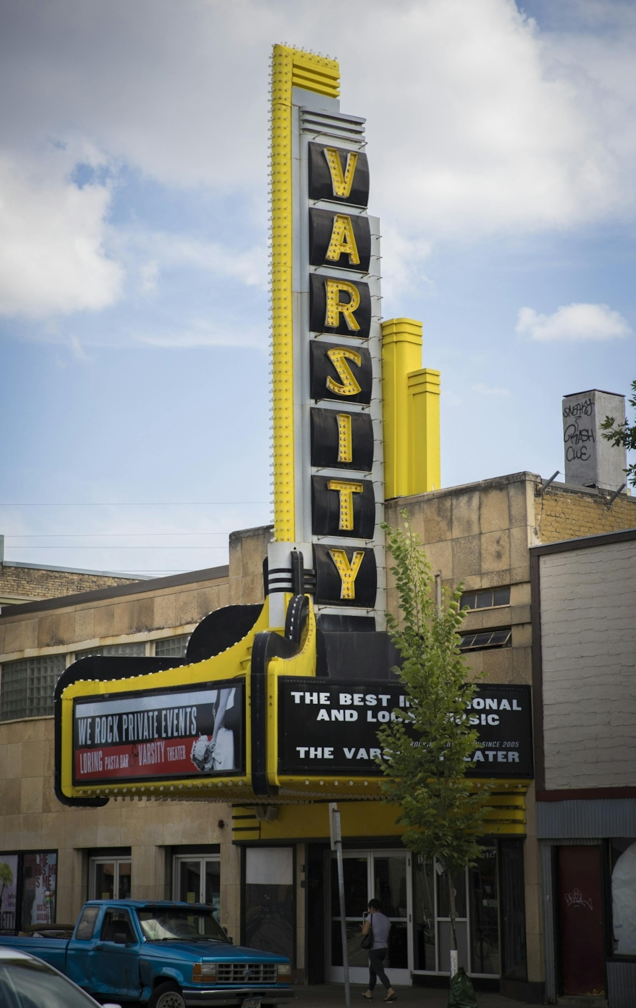 The Varsity Theater in Minneapolis is being sold and renovated and could soon host music shows. Photographed in Minneapolis, Minn., on July 12, 2017.