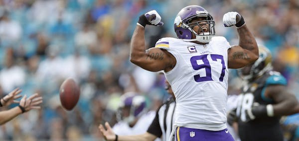 Minnesota Vikings defensive end Everson Griffen was among four Vikings selected to the Pro Bowl.